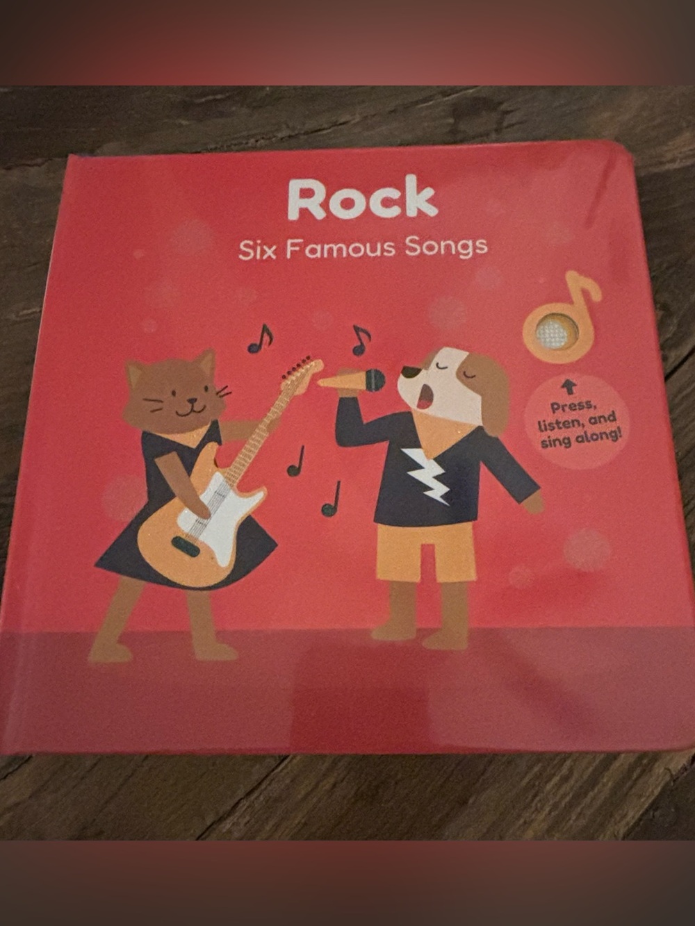 Cali’s Books Musical Board Book: 6 rock songs